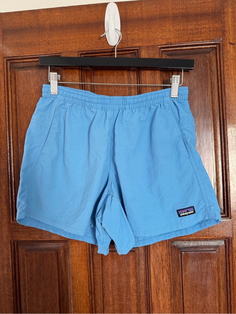 Patagonia Light Blue Women’s Athletic Shorts